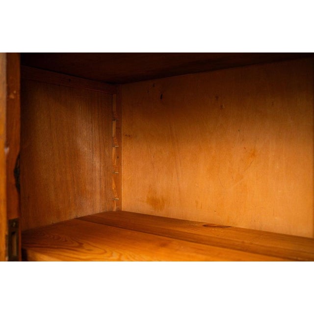 Small 20th Century Art Nouveau Bookcase in Oak For Sale - Image 16 of 18