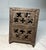 Antique 1800's Cast Iron Green Church Window Still Coin Dime Bank Toy Safe For Sale - Image 4 of 9