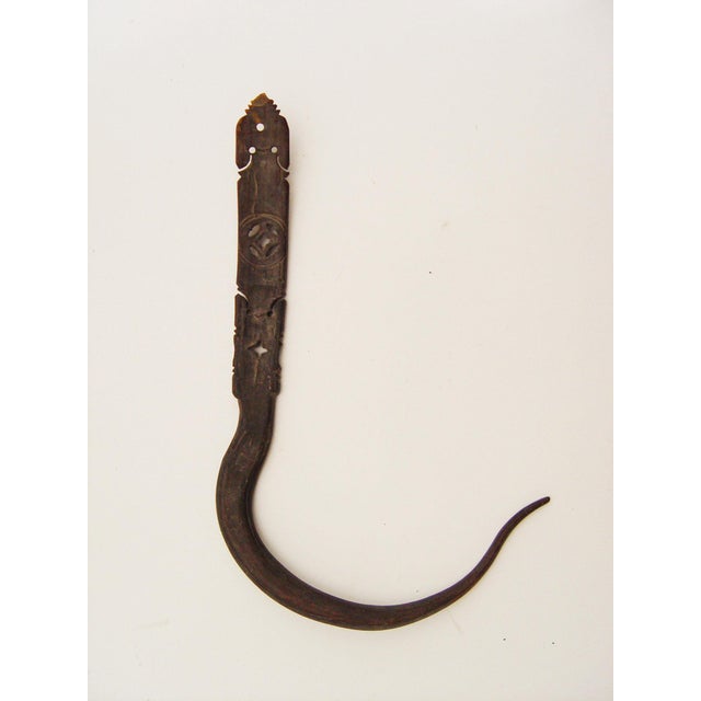 19th Century Chinese Carved Horn Hook Chairish