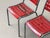1970s Vintage Garden Chairs in Ash Wood by Atelier Alinea, 1970s, Set of 4 For Sale - Image 5 of 17