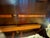 Chestnut Ethan Allen Solid Wood Dining Set – Oval Extension Table With 8 Chairs & Custom Table Pads For Sale - Image 8 of 18