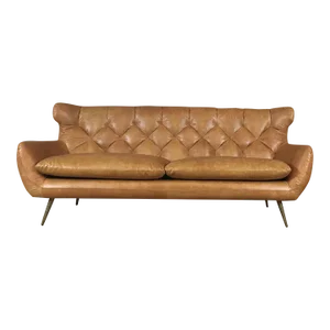 Jhs Wellington Coganc Leather Sofa