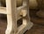 Rustic English 19th Century Natural Wood Farm Table with Trestle Base For Sale In Atlanta - Image 6 of 11