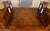 1900s Antique English Hepplewhite Burl Walnut & Leather Top Carlton Writing Desk For Sale - Image 6 of 18