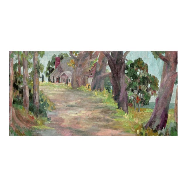 Vintage Coastal Pathway - Horizontal Landscape For Sale