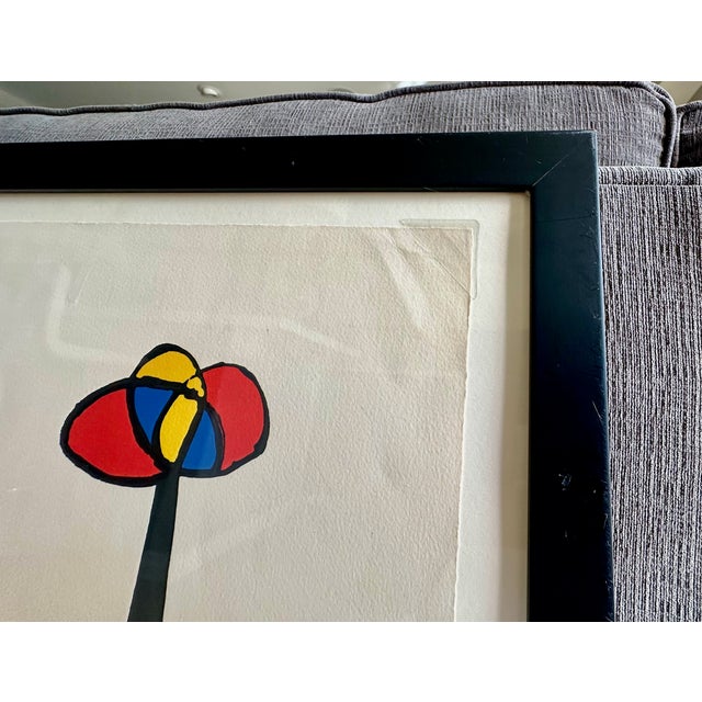 Alexander Calder Untitled/Flowers Fences 1972 Magie Eolienne Portfolio For Sale - Image 9 of 16