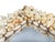 Signed Vintage Diamond-Shaped Seashell Shell Encrusted Wall Mirror – Coastal / Organic Modern For Sale In Houston - Image 6 of 13