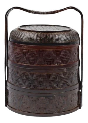 Handmade Oriental Bamboo Food Box
