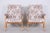 Set of Set of Two Original Mid-Century Beige Armchairs by Jan Šmídek, Beech, Czech, 1950s For Sale - Image 9 of 10
