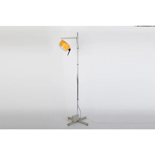 Vintage Industrial Medical Floor Lamp, Czechoslovakia, 1970s For Sale - Image 6 of 13