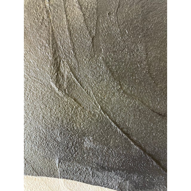 Contemporary 2025 "Affettuoso" Contemporary Minimalist Painting on Canvas by r.k. Red For Sale - Image 3 of 3