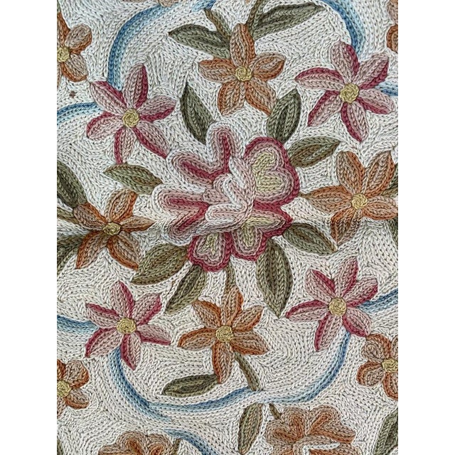 1970s Vintage Aubusson Style Rug For Sale - Image 5 of 15