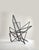 Sitting bull chair, stainless steel and clear glass and by orfeo studio dimensions: w 110 x d 110 x h 110 cm. Material:...