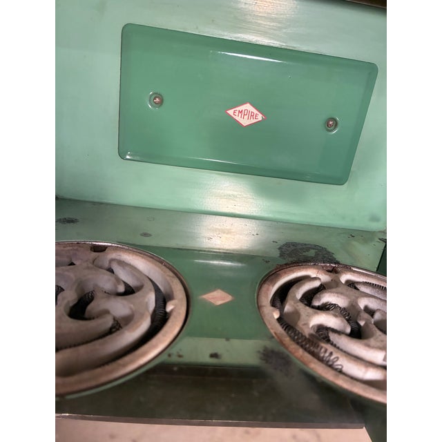 Antique Child’s Electric Range by Empire, Metal Ware For Sale - Image 10 of 12