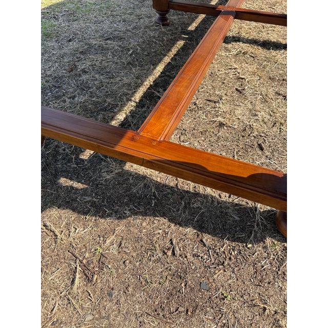 Brown Long 18th Century French Walnut Farm Table or Monastery Dining Table For Sale - Image 8 of 18