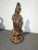 1940s Vintage Quan Yin Bronze Colored Statue Guan Yin For Sale - Image 5 of 13