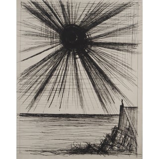 Bernard Buffet, Solitude in the Dark Sun, 1958, Engraving For Sale
