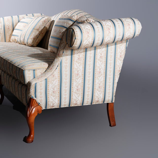 Antique Hickory Furniture Company Queen Anne Style Mahogany Sofa 20th Century Chairish