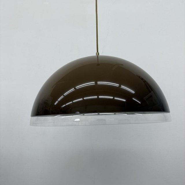 Mushroom Hanging Lamp, 1970s For Sale - Image 12 of 18