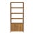Lark 32 in. W x 72 in. H Wood 4 Tier Etagere Bookcase, Natural For Sale In Chicago - Image 6 of 8