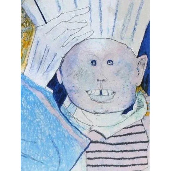 Jean JANSEM EXPO 93 - GALERIE MATIGNON 1993 original lithograph poster on matt poster paper signed in the plate 29.9 x...