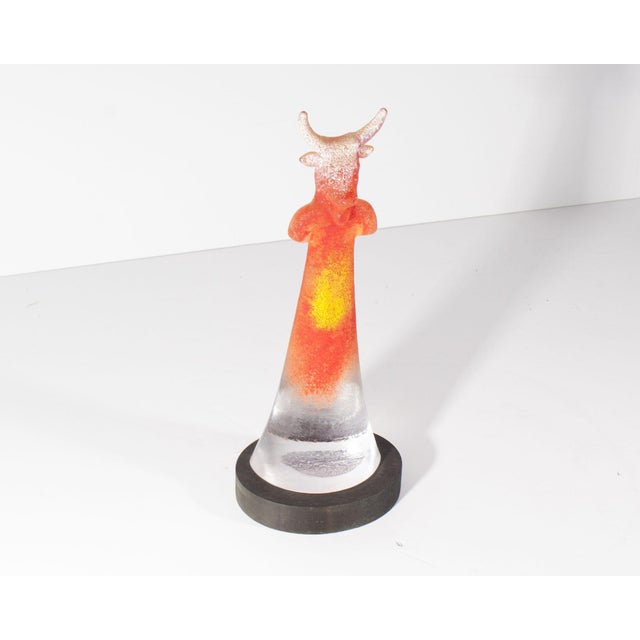 Kosta Boda Kjell Engman Kosta Boda Well Series Bull For Sale - Image 4 of 8