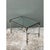 Vintage Rectangular Metal and Glass Table After Maison Jansen For Sale - Image 13 of 13
