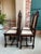Set 4 Antique French Dining Chairs Renaissance Carved Oak Bird Black Forest For Sale - Image 10 of 12