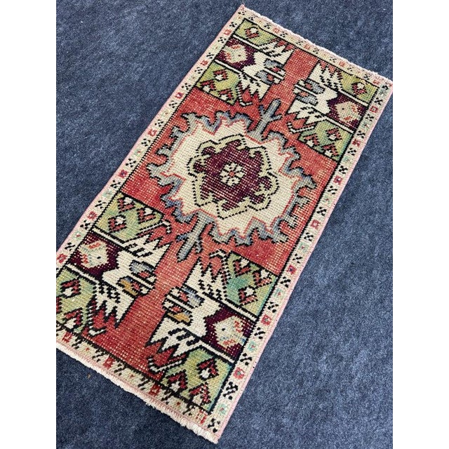 Early 21st Century Turkish Yastik Rug 1'5" x 2'11" For Sale - Image 5 of 5