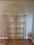 Brass Brass Etagere Shelf Postmodern For Sale - Image 8 of 8
