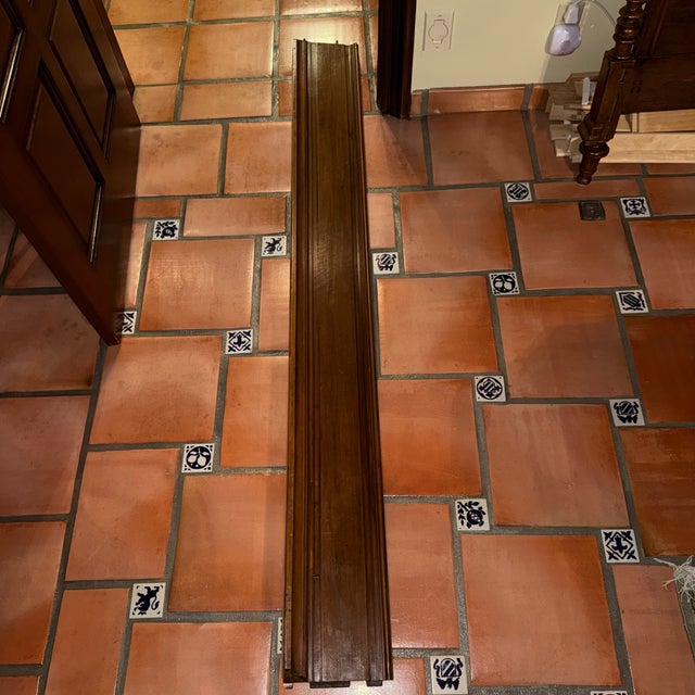 Wood Antique 19th C French Victorian Revival Walnut Wood Full Bed Frame For Sale - Image 7 of 9