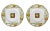 Ceramic Italian Porcelain Plates from Richard Ginori, Set of 2 For Sale - Image 7 of 7