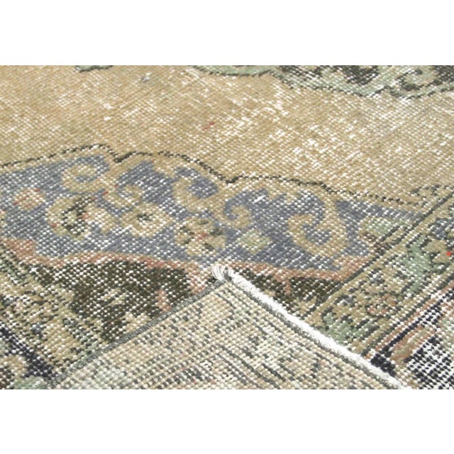 1960s Turkish Oushak Rug For Sale - Image 4 of 7