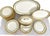 Victorian Antique Minton Porcelain Dinner Service | Mint Green Gold Gilt Monogram 1884 - 34 pcs For Sale - Image 3 of 16