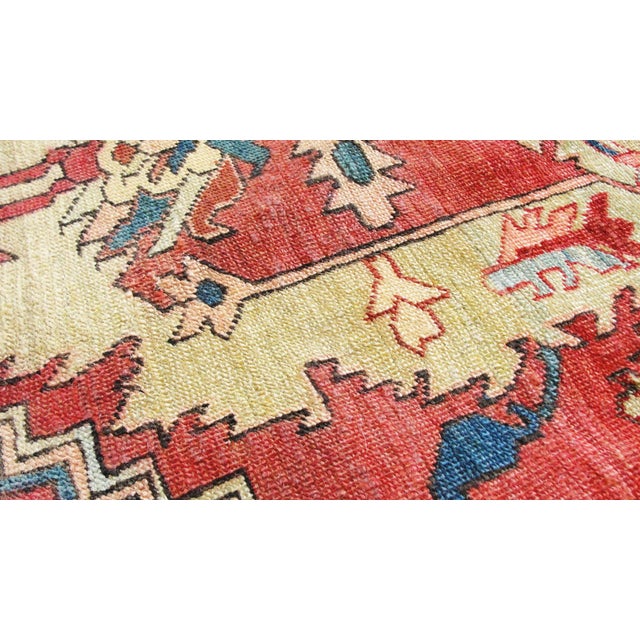 Antique Serapi Carpet For Sale - Image 4 of 13