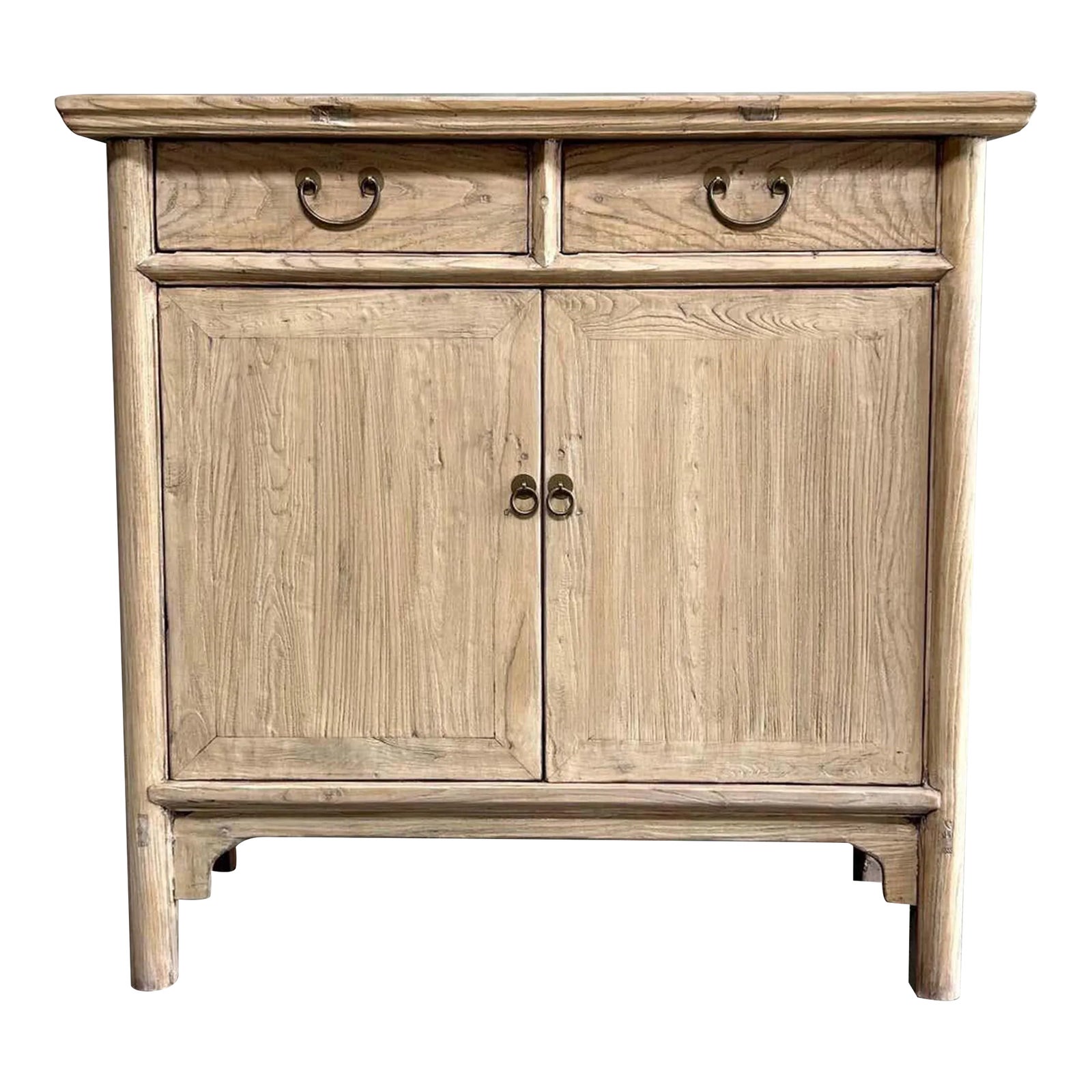 Reclaimed Elm Wood Tall With Drawers Chairish