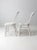 Farmhouse Antique White Spindle Back Chairs Pair For Sale - Image 3 of 11