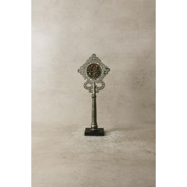 Vintage Ethiopian Cross For Sale - Image 3 of 4