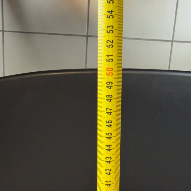 Black Postmodern Painted Metal and Wood Console or Desk, 1990s For Sale - Image 8 of 10