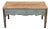 Vintage Rustic Southwestern Painted Pine Coffee Table For Sale