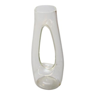 Blown-Glass Vase by Toni Zuccheri for Ve Art,1970s For Sale