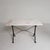 Bistro Table with Marble Top and Cast Iron Frame, Paris, France, 1930s For Sale - Image 4 of 18