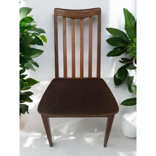Brown Vintage Fresco Dining Chairs in Teak from G-Plan, 1970s, Set of 4 For Sale - Image 8 of 18