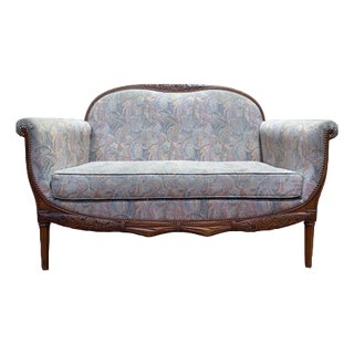Art Deco Bench Sofa For Sale