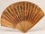 Vintage Korean Hand Painted Tiger Folding Fan Bamboo Signed Korea Asian Folk Art For Sale - Image 4 of 7