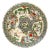 Late 19th Century Chinese Famille Verte Plate For Sale