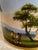 Antique Old Paris Porcelain Coffee Cup & Deep Saucer, Hand-Painted Landscape, Circa 1810 For Sale - Image 11 of 13