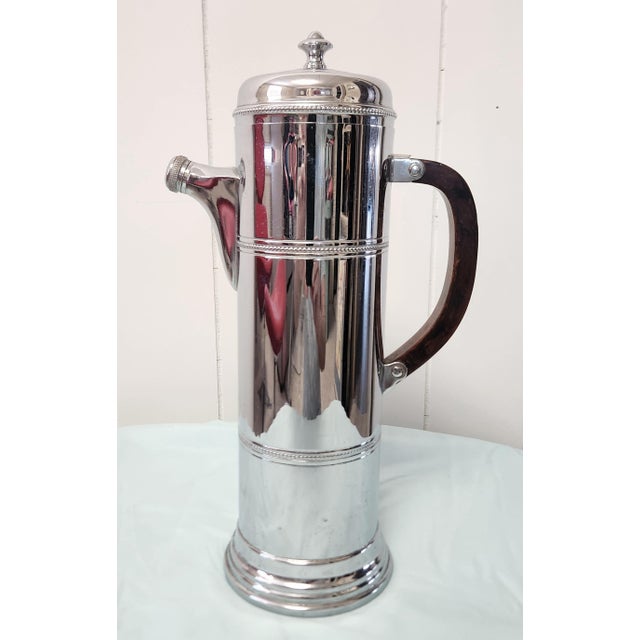 1930s Art Deco Cocktail Shaker Farber Bros For Sale - Image 10 of 10