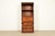 Henredon Style Mid-Century Modern Hollywood Regency Campaign Burled Walnut Bookcase With Drop Front Secretary Desk, Circa 1970s For Sale - Image 15 of 15