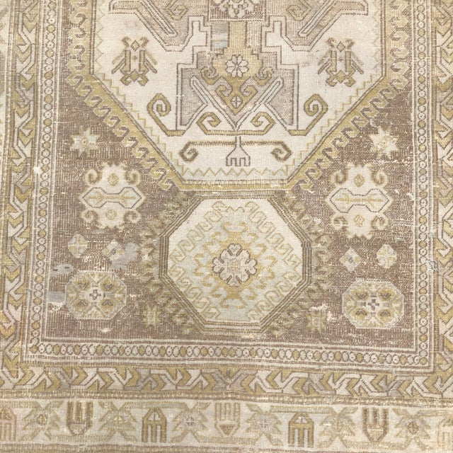 Vintage Kazak Rug | 4x7 For Sale - Image 4 of 7